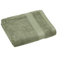 Serviette de toilette 100% coton 550 g/m2 50x90 cm collection NAÏA vert Olive