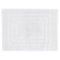 Tapis de bain 100% coton 1000g/m2 collection NAÏA 80x60 cm Blanc