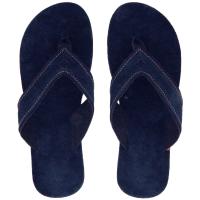 Tong en cuir collection SPERONE 42/43 bleu Marine