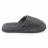 Chaussons taille S/M 100% coton motif feuillage collection OSAKA gris