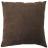 Coussin patchwork polyester 40x40 cm collection TIM nuances de marron