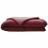 Couverture 100% laine 180x240 cm VOLNAY violet aubergine