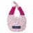 Doudou amusette 30 cm polyester collection LES PETITS FUTÉS lapin rose