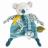 Doudou attache-sucette koala 20 cm collection YOCA LE KOALA bleu