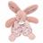 Doudou lapin 18 cm polyester collection LAPIN DOUDOU rose