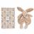 Doudou lapin 29 cm polyester collection LAPIN DOUDOU beige sable