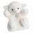 Doudou marionnette 25 cm polyester collection DOUCE MARIONNETTE agneau blanc