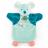 Doudou marionnette 25 cm polyester collection LES MARIONNETTES souris verte