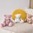 Doudou ours 25 cm polyester collection L'OURS DOUDOU blanc