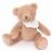 Doudou ours 25 cm polyester collection L'OURS DOUDOU marron clair