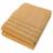 Drap de bain en 100% coton 500 g/m² 100x150cm VIVID jaune Miel