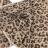 Drap de bain 100x150 cm pur coton collection LEOPARD beige léopard