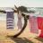 Drap de plage Fouta 100x180 cm 100% coton 290 g/m² CINQUE Rayures Beige