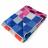 Drap de plage 100x180 cm en velours collection PANAREA multicolore