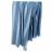 Drap de plage 100x180 cm pur coton collection SUPRAMONTE bleu