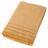 Drap de douche 100% coton 500 g/m² 70x140cm VIVID jaune Miel