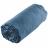 Drap housse uni 140x190 cm MILA 100% polyester micro lavée bleu nuit