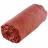 Drap housse uni 140x190 cm MILA 100% polyester micro lavée rouge terracotta