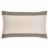 Housse de coussin en coton fil teint  40x60 cm cm collection JANIS vert mousse