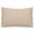 Housse de coussin en mousseline de coton 40x60 cm cm + 5 cm ELZA beige ficelle