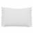 Housse de coussin en mousseline de coton 40x60 cm cm + 5 cm ELZA blanc neige