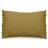 Housse de coussin en mousseline de coton 40x60 cm cm + 5 cm ELZA jaune jasmin