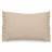 Housse de coussin en mousseline de coton 55x80 cm cm + 5 cm ELZA beige ficelle