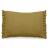 Housse de coussin en mousseline de coton 55x80 cm cm + 5 cm ELZA jaune jasmin