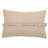 Housse de coussin en mousseline de coton volant central 40x60 cm cm ELZA beige ficelle