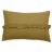 Housse de coussin en mousseline de coton volant central 40x60 cm cm ELZA jaune jasmin