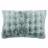 Housse de coussin en polyester fausse fourrure 40x60 cm ASTRAKAN bleu glacier