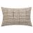 Housse de coussin extérieur 40x60 cm SANTORIN à zip étanche beige Chanvre