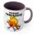 Lot de 3 mugs collection  MONSIEUR MADAME modèle Madame multicolore