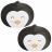 Lot de 2 sets de table d'animaux 33x41 cm collection ANIMAUX pingouin