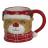 Mug en céramique 35 cl collection CHRISTMAS TIME modèle renne de noel