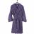 Peignoir col châle ROYAL CRESENT éponge coton taille M violet prune