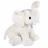 Peluche éléphant 65 cm polyester collection PREPPY CHICS blanc