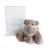 Peluche 25 cm polyester collection SWEETY MOUSSE hippopotame marron