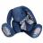 Peluche 25 cm polyester collection COPAINS CALINS lapin bleu