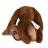 Peluche lapin 32 cm polyester collection LE LAPIN marron café