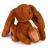 Peluche lapin 32 cm polyester collection LE LAPIN marron cappuccino