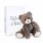 Peluche 25 cm en 100% polyester collection OSCAR ours marron taupe