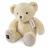 Peluche ours 28 cm polyester collection LE NOUNOURS beige vanille