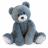 Peluche 35 cm polyester collection OSCAR ours bleu jean