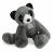 Peluche 40 cm en 100% polyester collection SWEETY MOUSSE panda gris