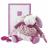 Peluche pantin d'activités lapin 30 cm collection LAPIN CERISE rose