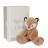 Peluche 25 cm polyester collection SWEETY MOUSSE renard marron