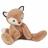 Peluche 40 cm polyester collection SWEETY MOUSSE renard marron