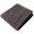 Serviette de toilette 50x100 cm pur coton collection OSAKA feuillage marron