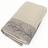 Serviette de toilette absorbante 100% coton 50x100cm FEUILLE beige